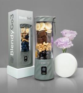 Blender Portabil Blendygo 3 Blender Smoothie Gri