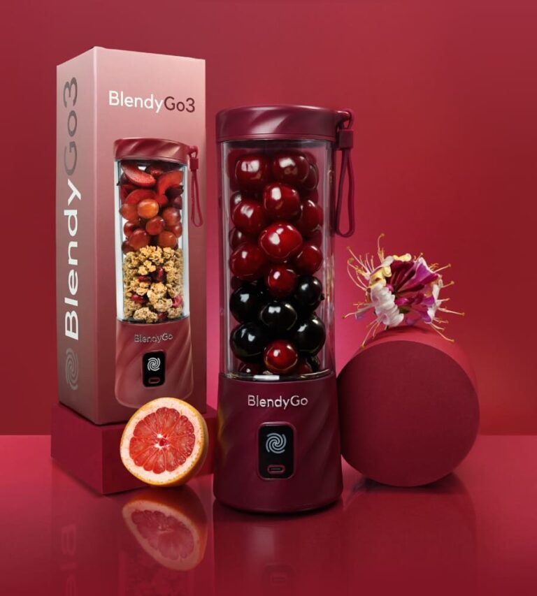BlendyGo 3 - Blender Portabil de ultimă generație - Mixer fără fir