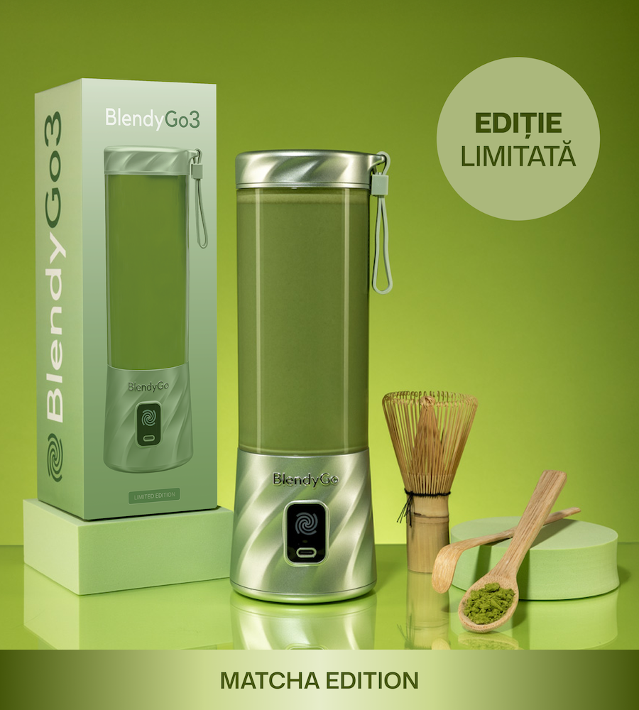 BlendyGo 3 - Blender Portabil de ultimă generație - Mixer fără fir
